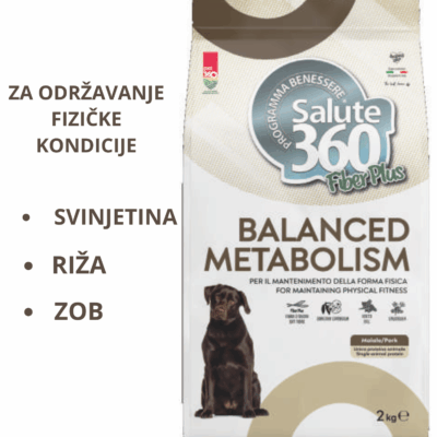 Pet360 Fiber plus URAVNOTEŽENI METABOLIZAM, 2 kg