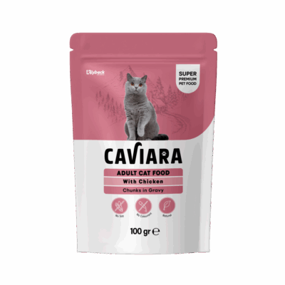 Caviara pouch piletina u sosu za odrasle mačke