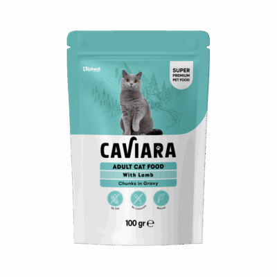 Caviara pouch janjetina u sosu za odrasle mačke, 100 g
