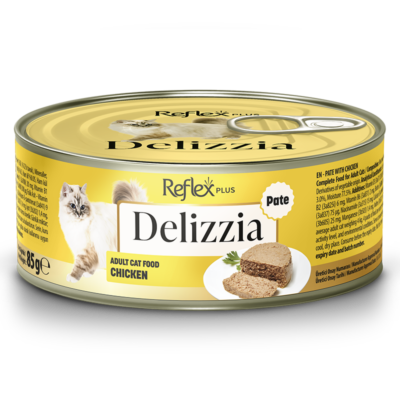 Delizzia pašteta s piletinom hrana za odrasle mačke