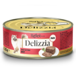 Delizzia pašteta s govedinom hrana za odrasle mačke