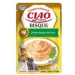Inaba CIAO Entrée Stew piletina i tuna – kremasta čorba, 40 g