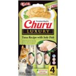 Inaba Churu Luxury – recept s tunom i listom (riba), 4 x 14 g