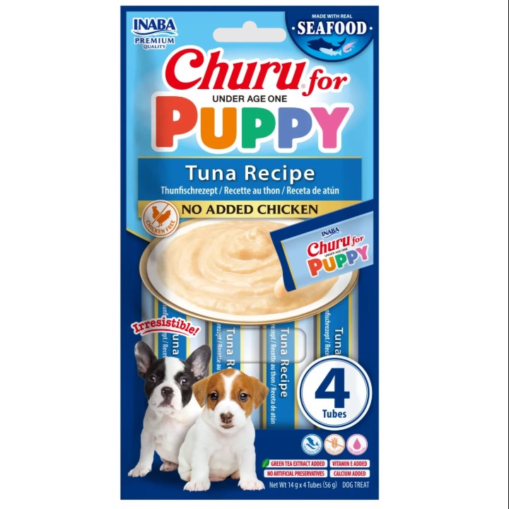 Churu za štence – recept s tunom