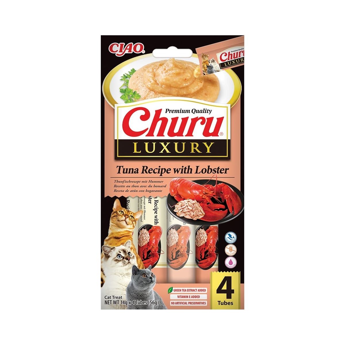 Churu LUXURY recept s tunom i jastogom