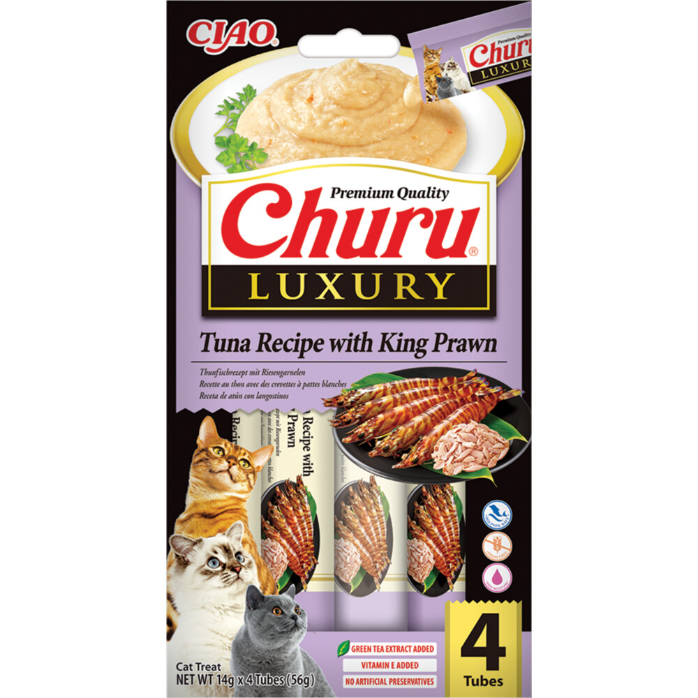 Churu LUXURY recept s tunom i kraljevskim kozicama