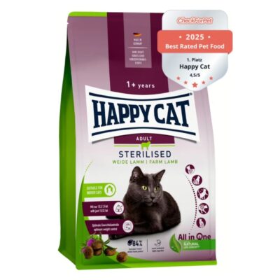 Happy Cat Sterilised Adult – janjetina iz slobodnog uzgoja