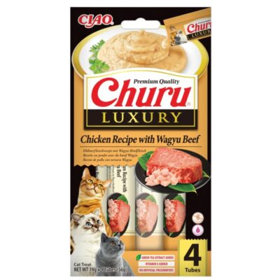 Inaba Churu LUXURY recept s piletinom i Wagyu govedinom