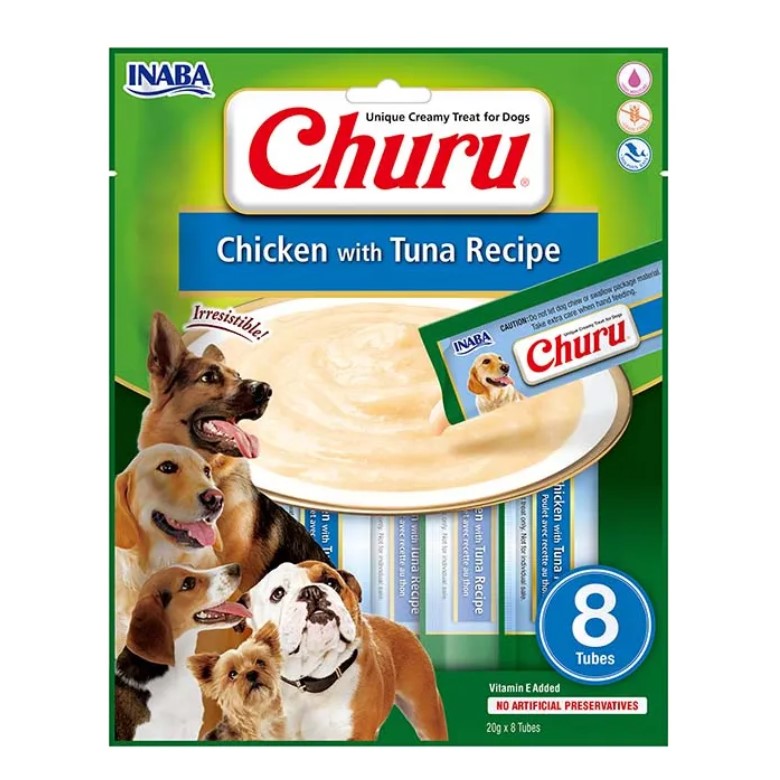 Inaba Churu tečna poslastica za pse od piletine i tune